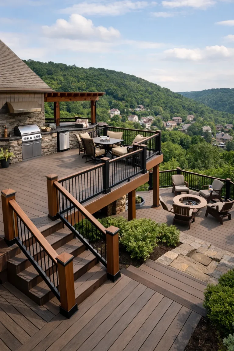 Custom Deck Design Options in Pittsburgh: A Practical Homeowner Guide 2 custom deck design